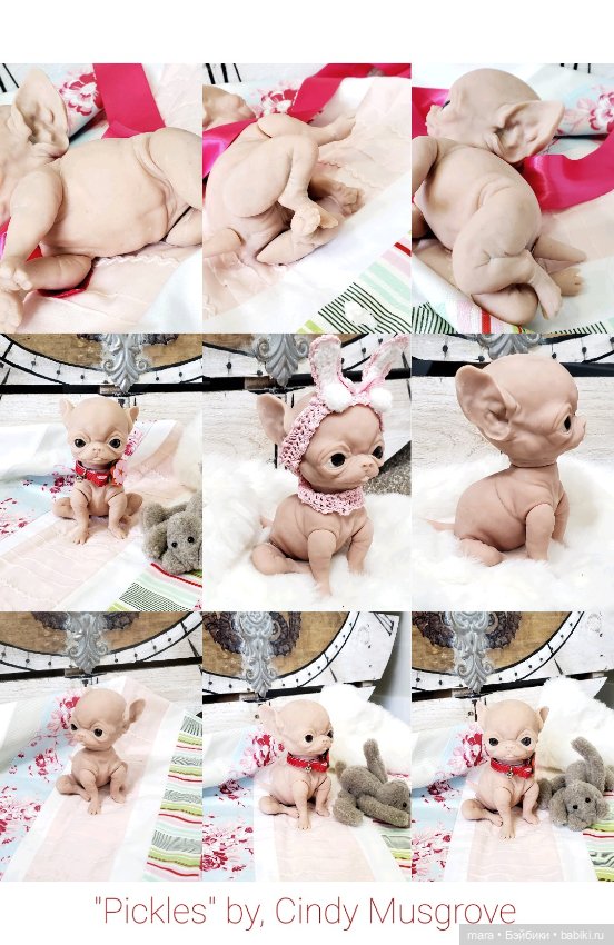 Малыш чихуа-хуа от скультора Cindy Musgrove