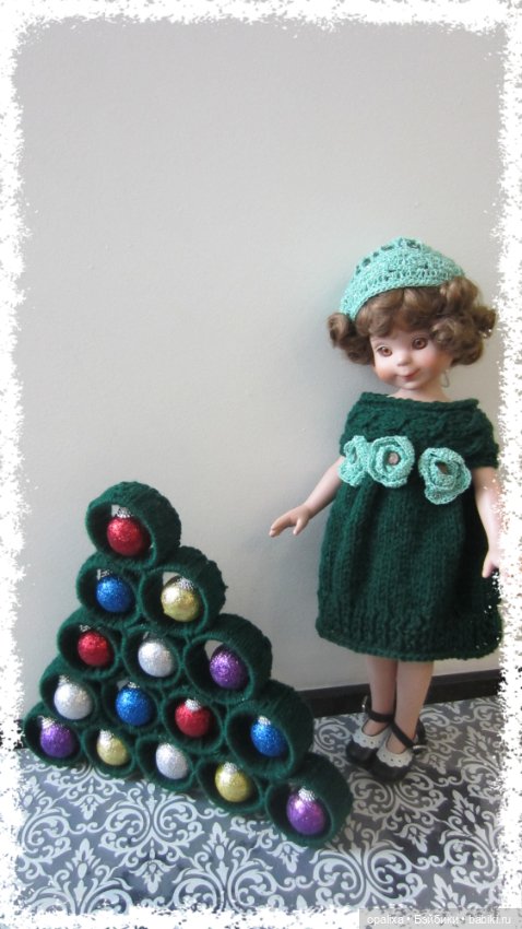 Новогодняя елка — Создание миниатюры: МК (фото 7)