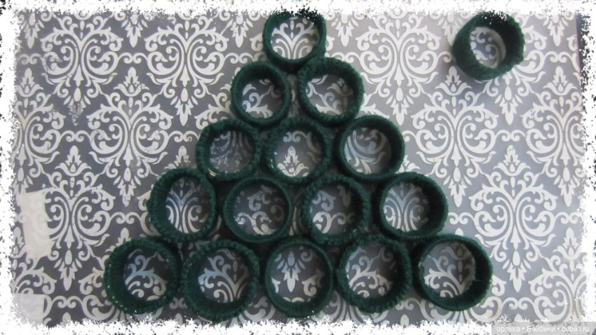 Новогодняя елка — Создание миниатюры: МК (фото 4)