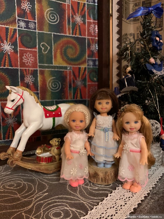 Куколки Келли. Mattel. Нарядные