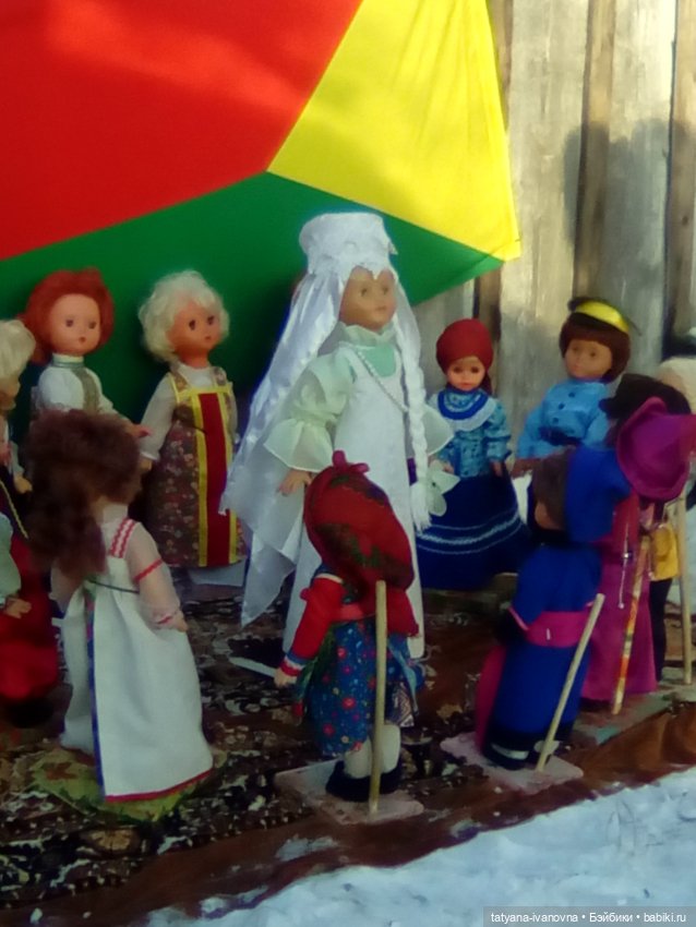 Куклы в костюмах народов Забайкальского края Улётовского района. (Русские ) " часть 5