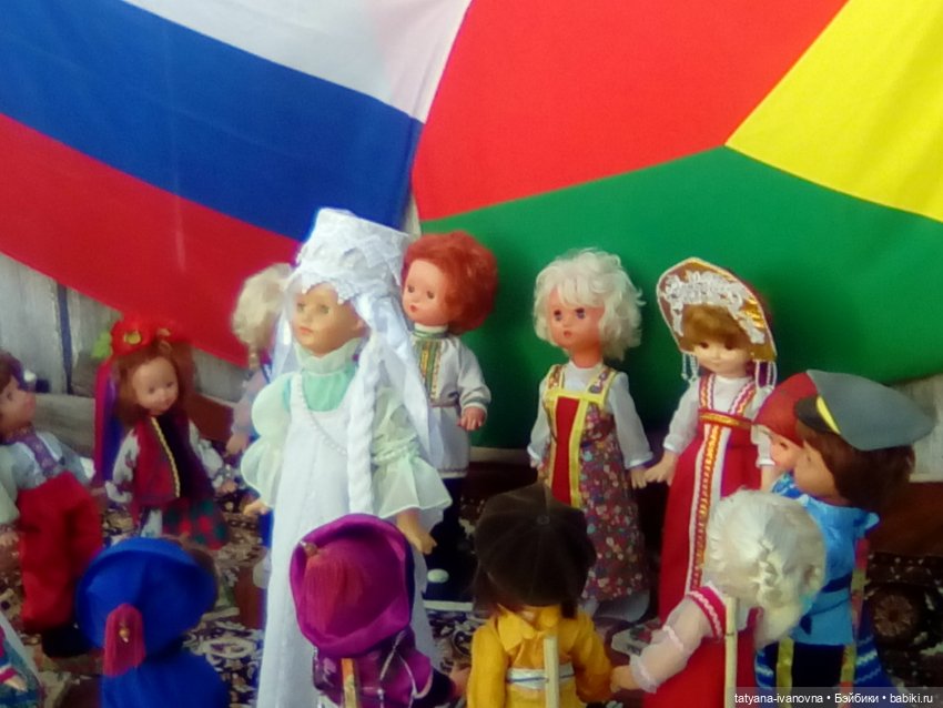 Куклы в костюмах народов Забайкальского края Улётовского района. (Русские ) " часть 5