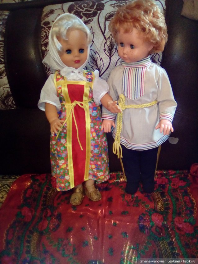 Куклы в костюмах народов Забайкальского края Улётовского района. (Русские ) " часть 5 (фото 2)