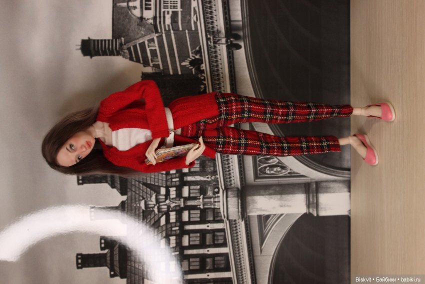 Шарнирная кукла Гончаровой Екатерины