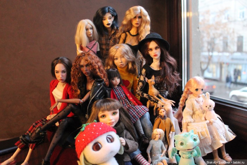 Шарнирная кукла Гончаровой Екатерины