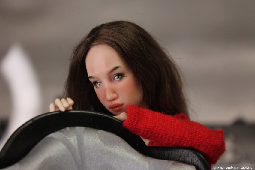 Шарнирная кукла Гончаровой Екатерины