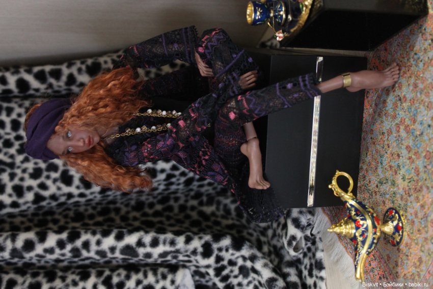 Шарнирная кукла Гончаровой Екатерины