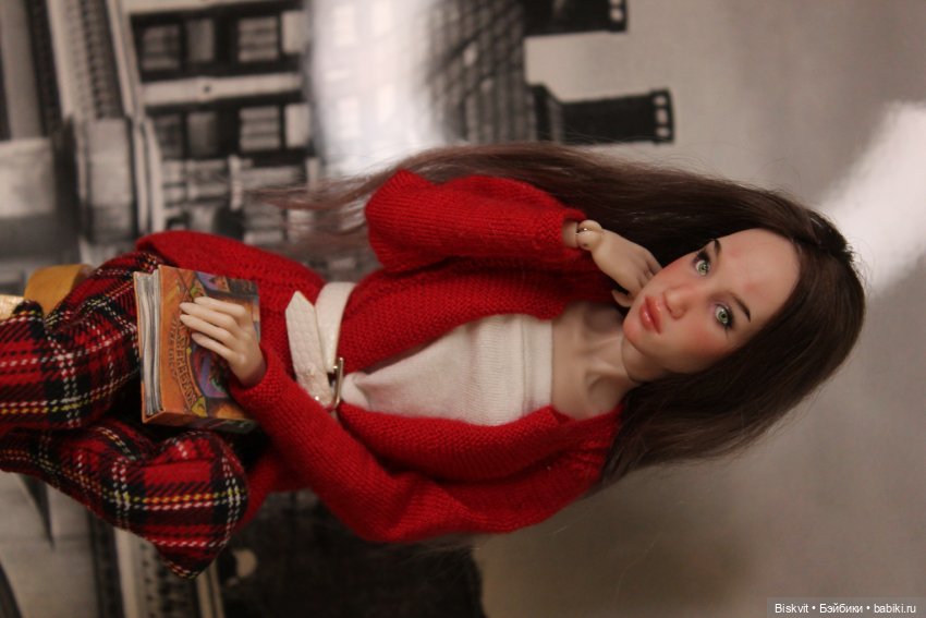 Шарнирная кукла Гончаровой Екатерины