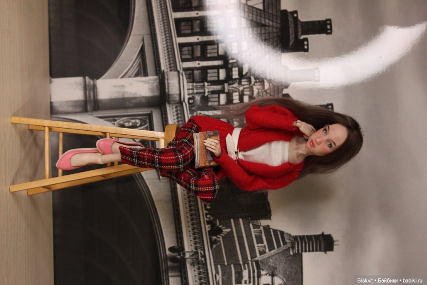 Шарнирная кукла Гончаровой Екатерины