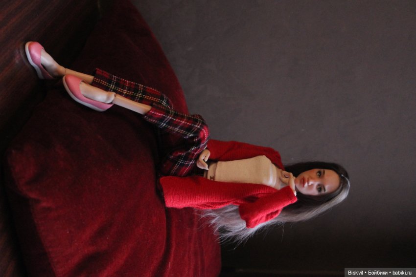 Шарнирная кукла Гончаровой Екатерины (фото 4)