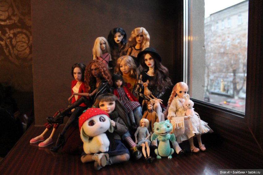 Шарнирная кукла Гончаровой Екатерины