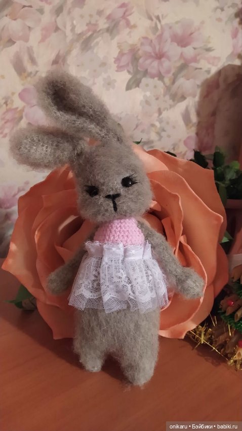 Зайка — Вязаные игрушки и амигуруми: крючком (фото 9)