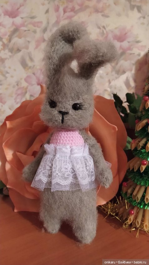 Зайка — Вязаные игрушки и амигуруми: крючком (фото 7)