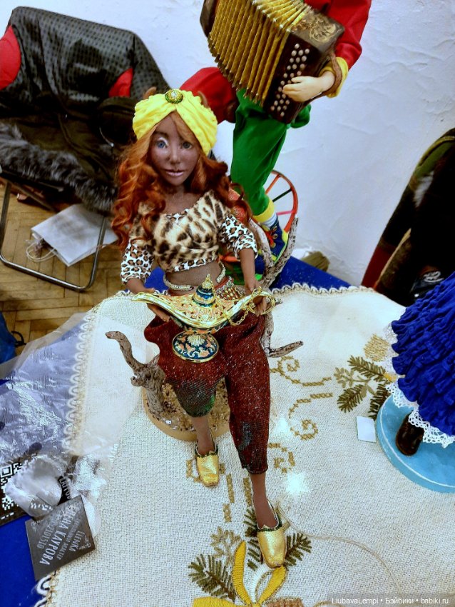 Выставка на все сто... Продолжение."Время кукол"