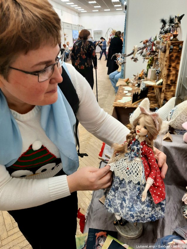 Выставка на все сто... Продолжение."Время кукол"