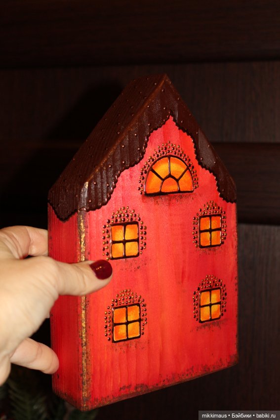 Новогодние домики Глазуновой Анны. Праздник приближается (фото 8)