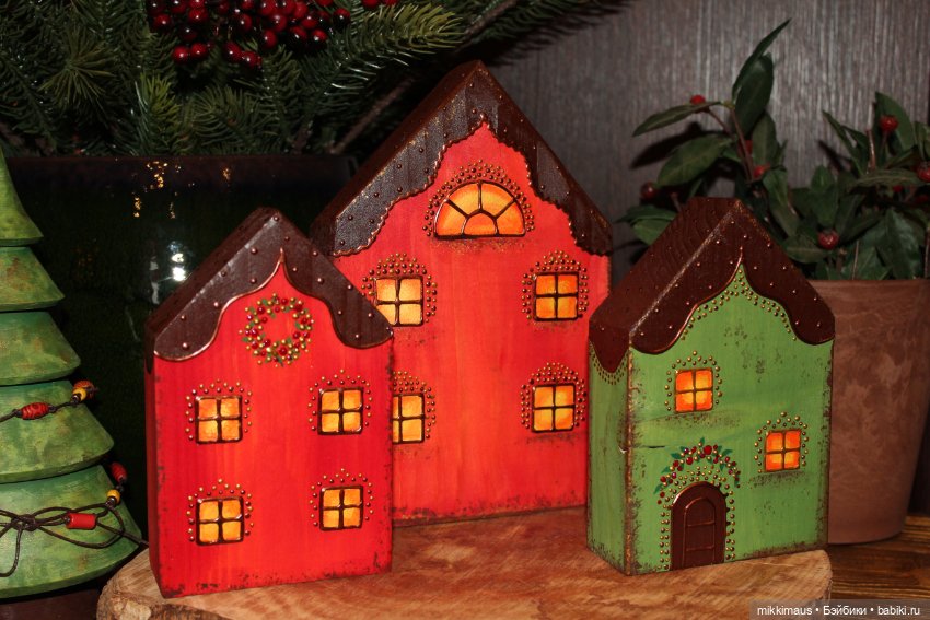 Новогодние домики Глазуновой Анны. Праздник приближается (фото 3)