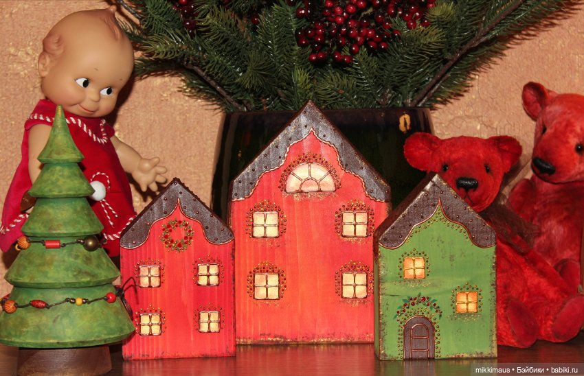 Новогодние домики Глазуновой Анны. Праздник приближается (фото 4)