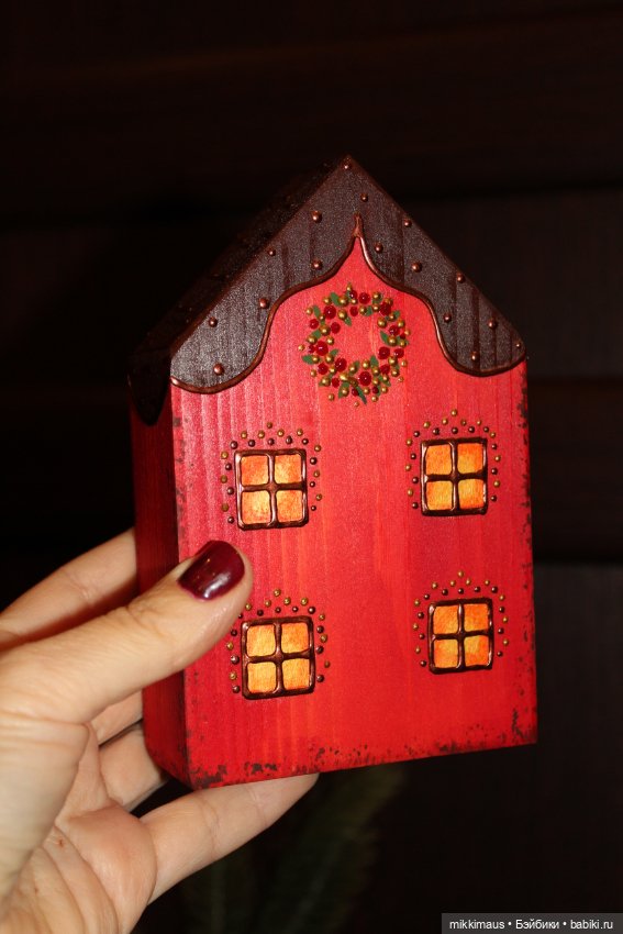 Новогодние домики Глазуновой Анны. Праздник приближается (фото 6)