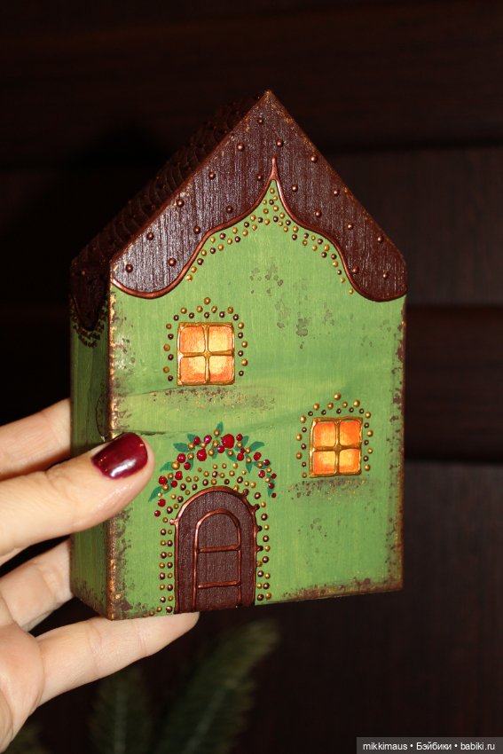 Новогодние домики Глазуновой Анны. Праздник приближается (фото 7)