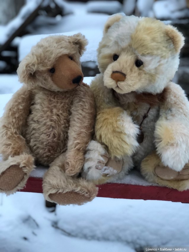 Снегопад — Авторские мишки Тедди и друзья: фото (фото 9)