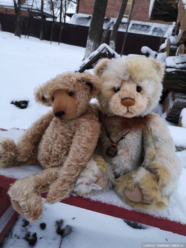 Снегопад — Авторские мишки Тедди и друзья: фото