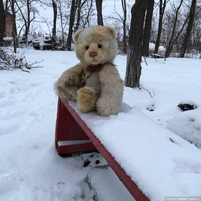 Снегопад — Авторские мишки Тедди и друзья: фото (фото 6)
