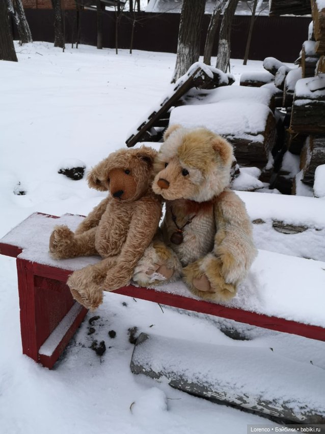 Снегопад — Авторские мишки Тедди и друзья: фото (фото 2)