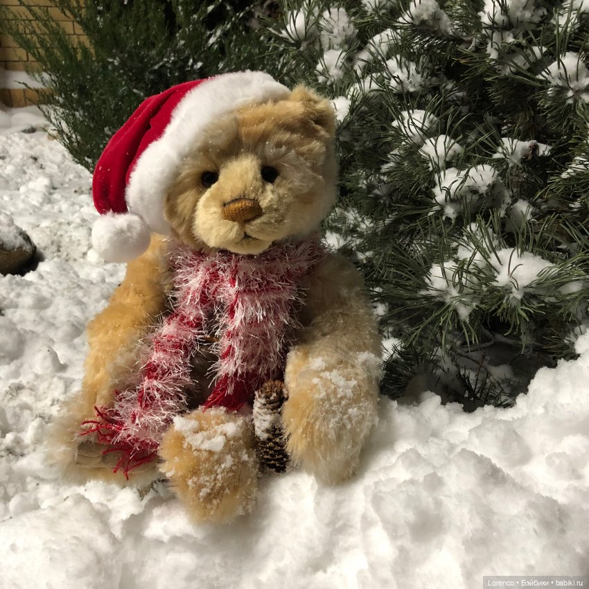 Снегопад — Авторские мишки Тедди и друзья: фото