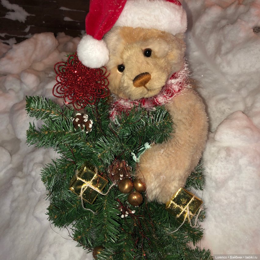 Снегопад — Авторские мишки Тедди и друзья: фото