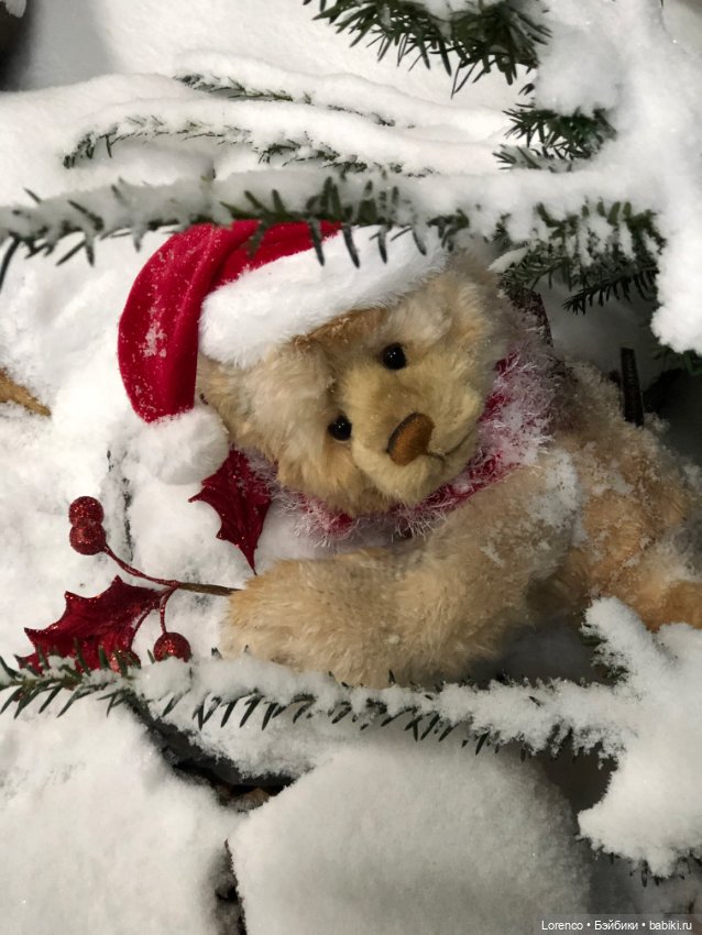 Снегопад — Авторские мишки Тедди и друзья: фото