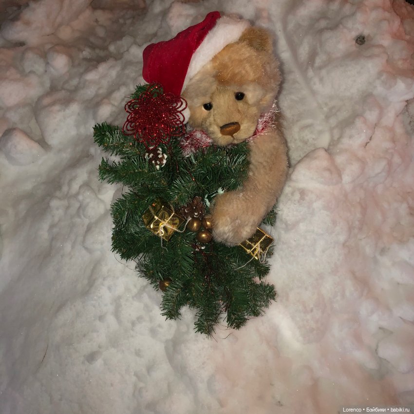 Снегопад — Авторские мишки Тедди и друзья: фото