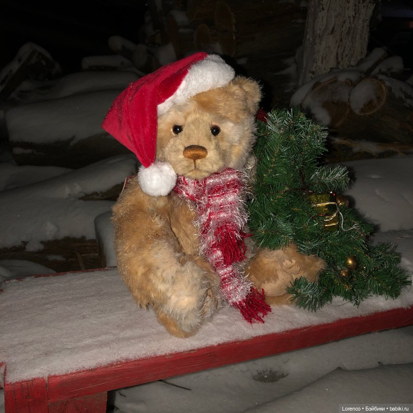 Снегопад — Авторские мишки Тедди и друзья: фото