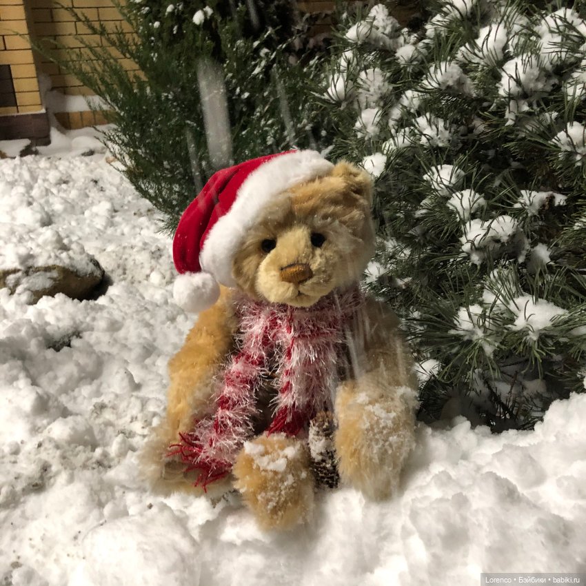 Снегопад — Авторские мишки Тедди и друзья: фото