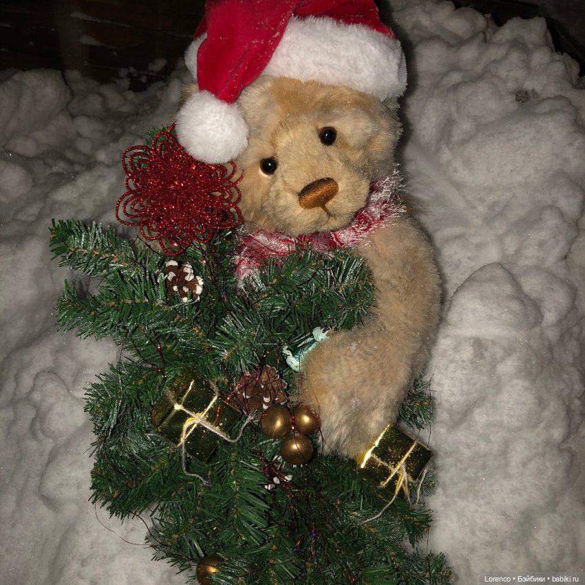 Снегопад — Авторские мишки Тедди и друзья: фото