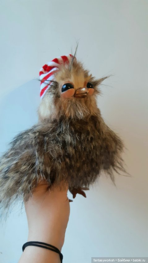 Совенок. Утро выходного дня. Авторская игрушка Натальи Игнатьевой (фото 10)