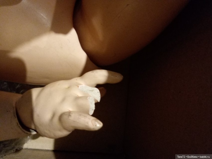 Ремонт пальцев антикварной кукле. Вопрос (фото 3)