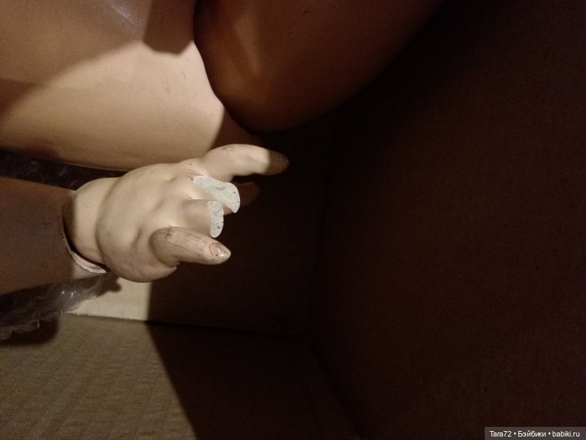 Ремонт пальцев антикварной кукле. Вопрос (фото 4)