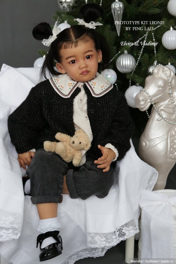Leonie скульптора Ping Lau, автор куклы Эльвира и Владимир Кулигины (фото 2)