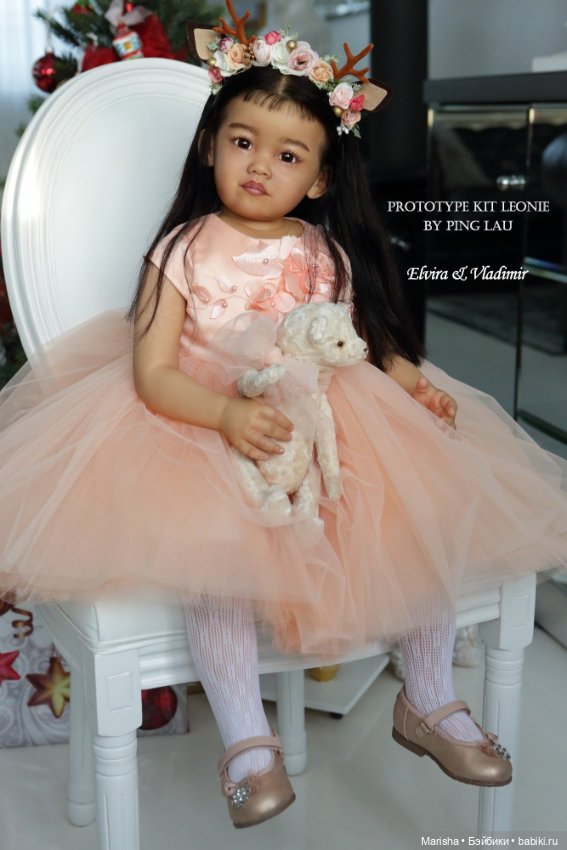 Leonie скульптора Ping Lau, автор куклы Эльвира и Владимир Кулигины (фото 3)