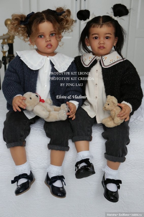 Leonie скульптора Ping Lau, автор куклы Эльвира и Владимир Кулигины