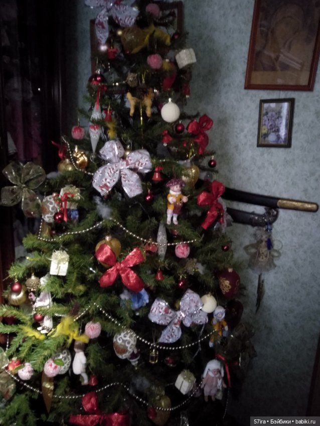 Ватные детки на елочке — Другие хобби и увлечения: сад