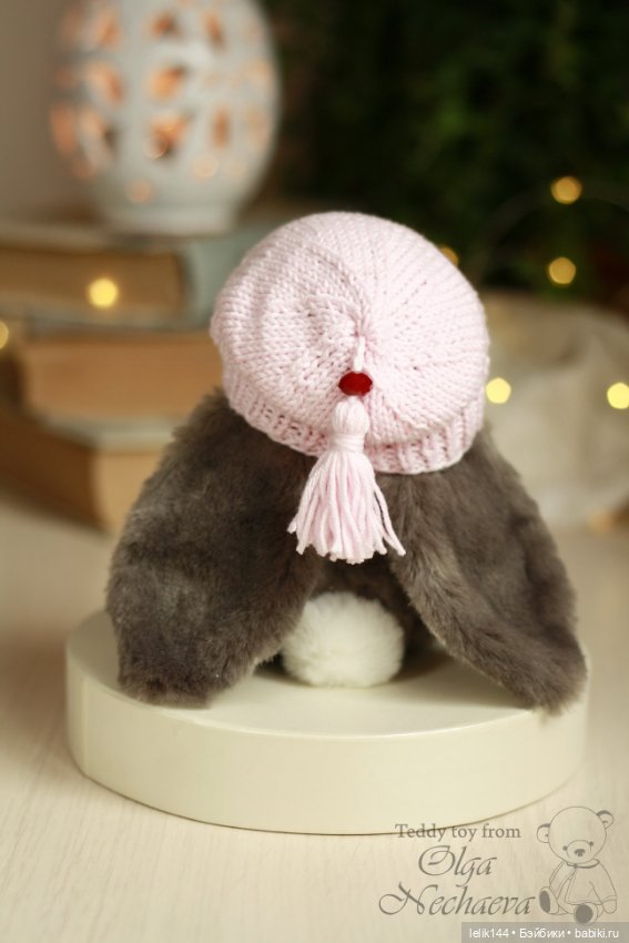 Зайка тедди Мэри — Авторские мишки Тедди и друзья: фото (фото 4)