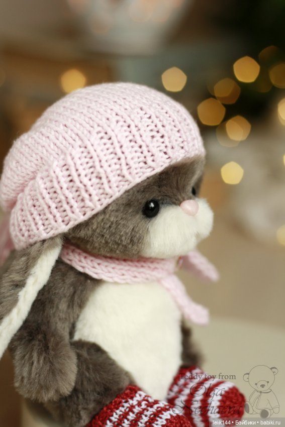 Зайка тедди Мэри — Авторские мишки Тедди и друзья: фото (фото 3)