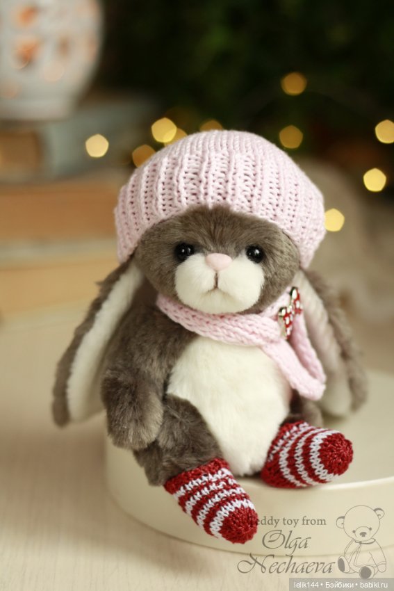 Зайка тедди Мэри — Авторские мишки Тедди и друзья: фото
