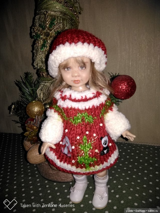 Санечка, елка и Гаврюша — Домашние фото авторских кукол: личные коллекции (фото 4)