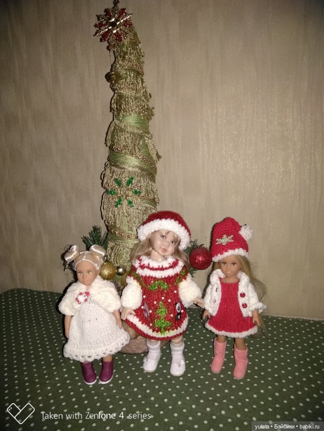 Санечка, елка и Гаврюша — Домашние фото авторских кукол: личные коллекции (фото 5)