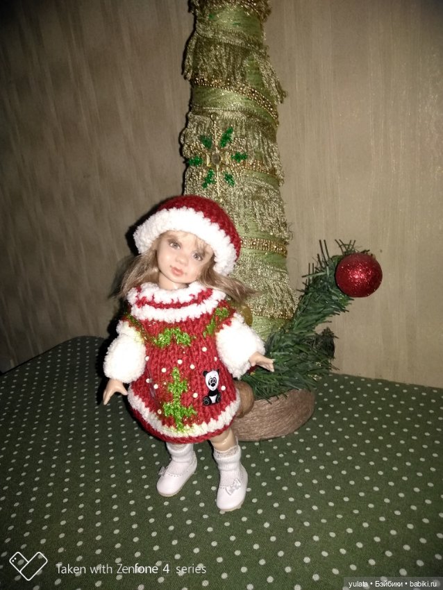 Санечка, елка и Гаврюша — Домашние фото авторских кукол: личные коллекции (фото 6)