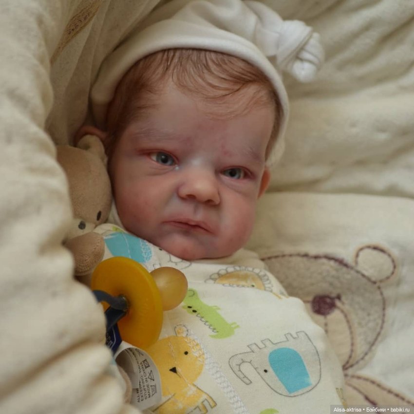 Процесс возрождения Салли скульптора Бонни Браун Кукла -реборн Анны Морозовой