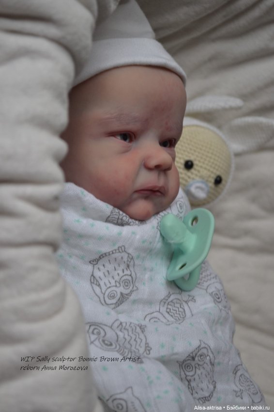 Процесс возрождения Салли скульптора Бонни Браун Кукла -реборн Анны Морозовой (фото 4)